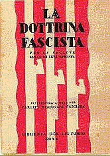 Доктрина фашизма / Бенито Муссолини (№668)
